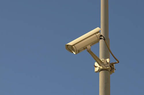 Closed Circuit TV video camera for security surveillance